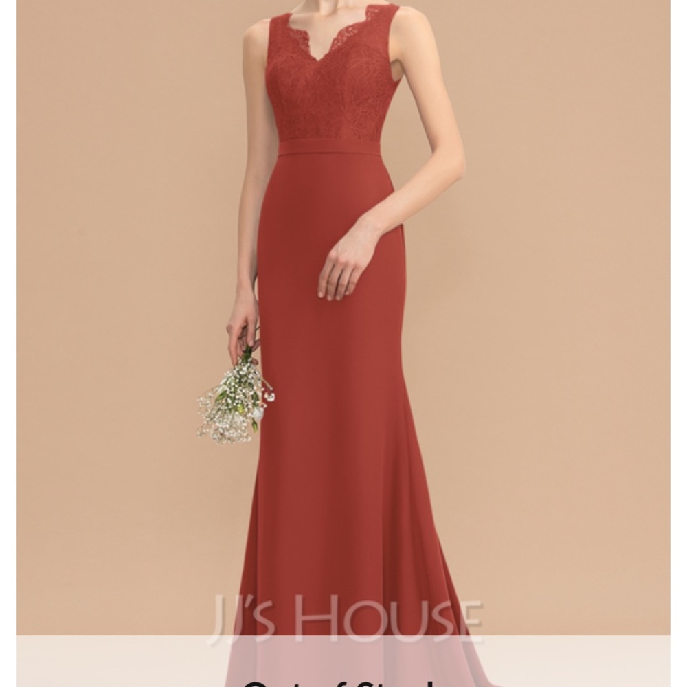 Size 12 bridesmaids dress from JJs House. Worn once!